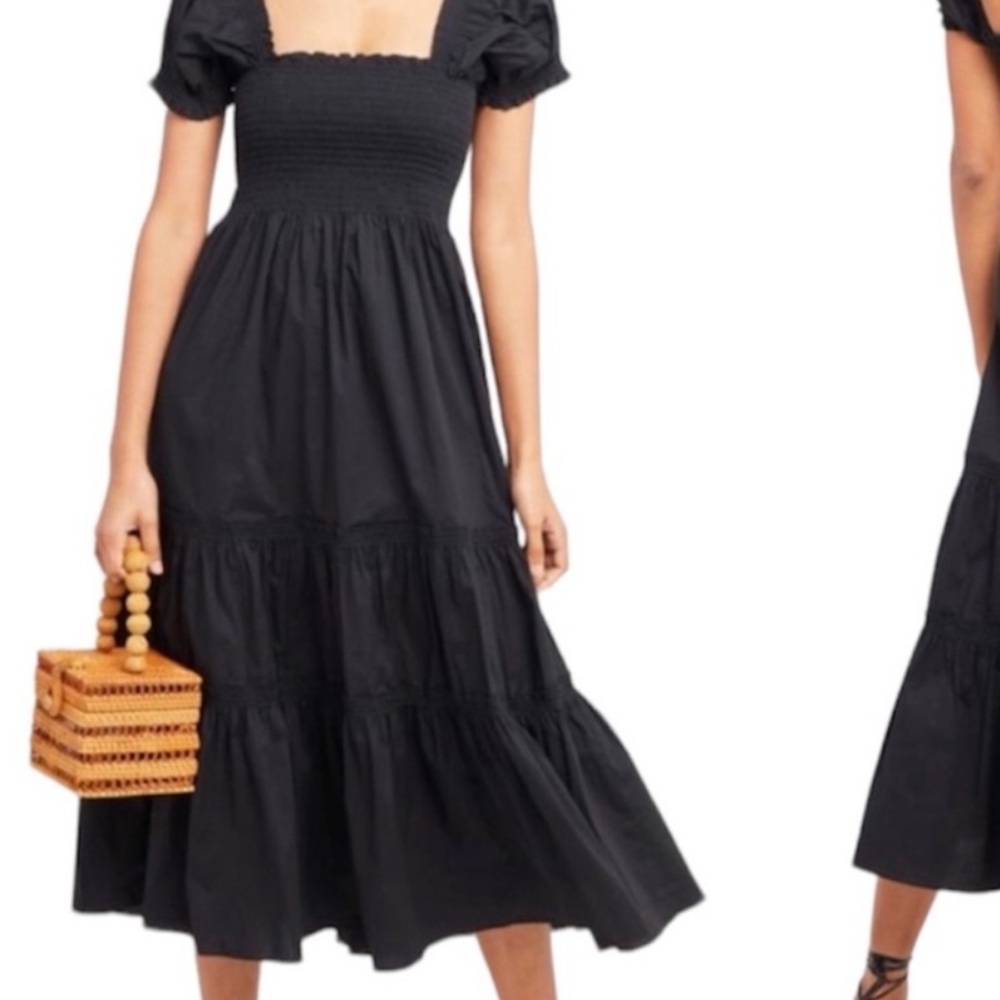 O.P.T smocked Women's Dress